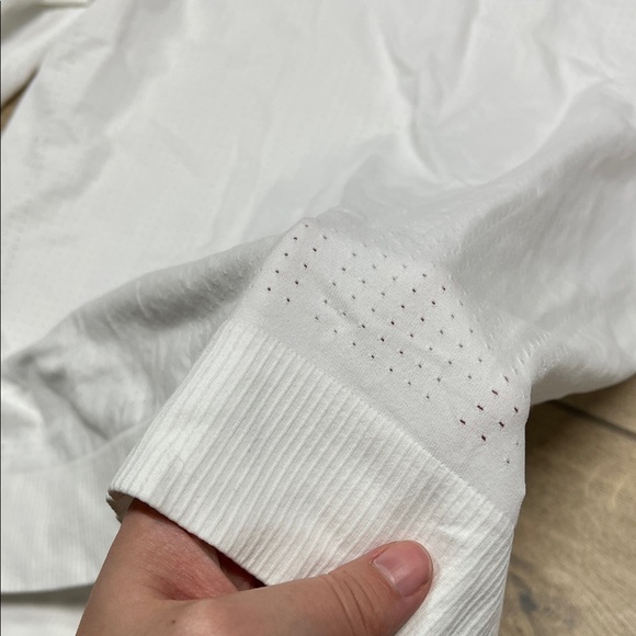 Athleta White Hoodie Sweatshirt - Picture 3 of 5